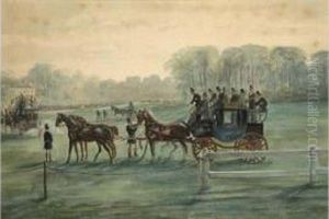 "attelage De Chevaux". by Victor Geruzez, Dit Crafty