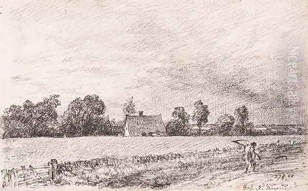 Cottages and road, East Bergholt - view 1