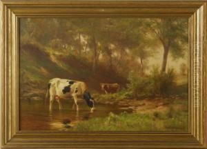 The Brookside In June by Thomas Bigelow Craig
