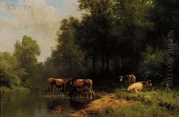 A Shady Stream - view 1
