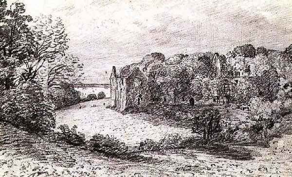 Netley Abbey,1888 - view 1