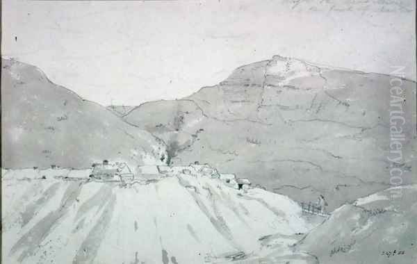 A Lead Mine at the Foot of Mam Tor - view 1