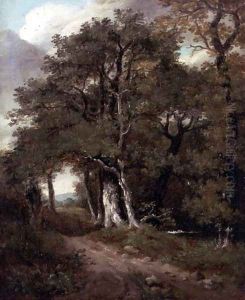 A Wooded Path by John Constable