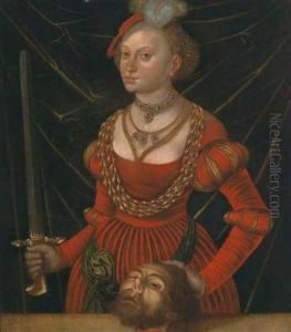 Umkreis Judith Und Holofernes by Lucas The Younger Cranach