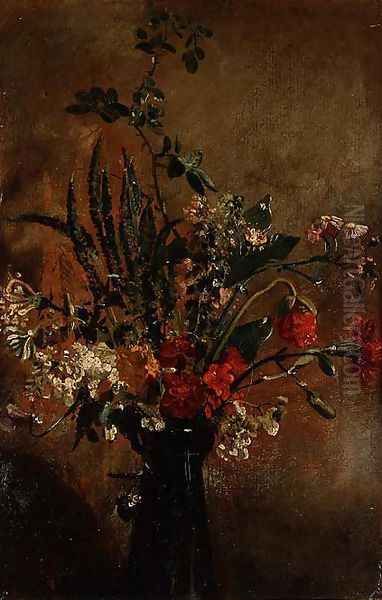 Study of Flowers in a Hyacinth Glass, 1814 - view 1