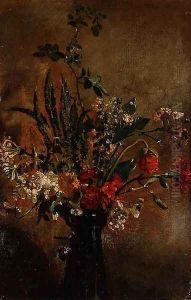 Study of Flowers in a Hyacinth Glass, 1814 by John Constable