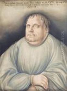 Nachfolger Des 
Bildnis Von Martin Luther Auf Dem Sterbebett.