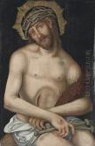 Christ As The Man Of Sorrows by Lucas The Younger Cranach