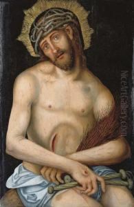 Christ The Man Of Sorrows by Lucas The Younger Cranach