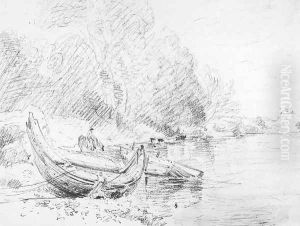 View on the River Severn at Worcester 1835 by John Constable