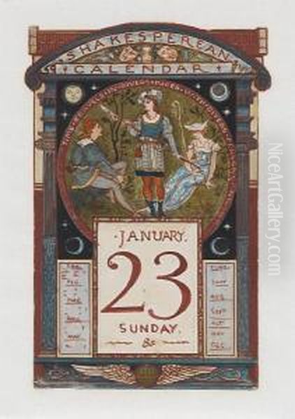 Design For A Shakespearean Calendar - view 1