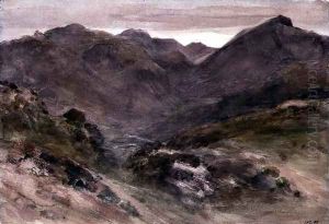 A View of Borrowdale by John Constable