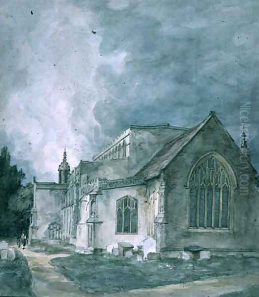 East Bergholt Church Exterior - view 1