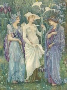 Ensigns Of Spring by Walter Crane