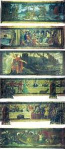 The Skeleton In Armour by Walter Crane