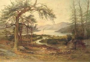 View Over The Trossachs by James Hall Cranstoun