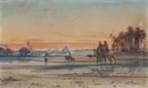 Le Passage Du Gue by Louis Amable Crapelet
