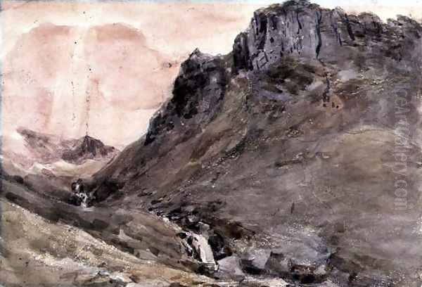 Eagle Crag, Borrowdale, 1806 2 - view 1