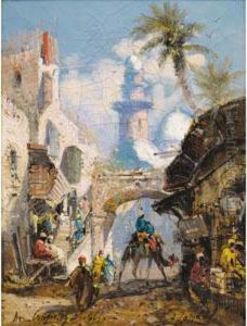 Rue Animee A Jaffa