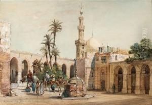 La Mosquee Du Sultan Barckouk Au Caire. La Mosquee Du Sultan Barckouk Au Caire.