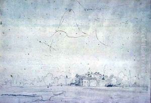 View from the Shore over the Thames or Medway by John Constable