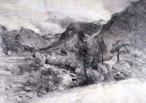 Borrowdale, Morning, c.1806 by John Constable