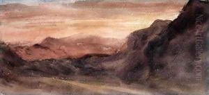 Eskhause, Scawfell, 1806 by John Constable