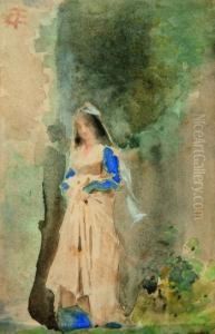 Giovane Donna by Tranquillo Cremona