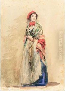 Giovane Popolana by Tranquillo Cremona