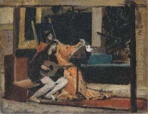 Il Paggio Innamorato by Tranquillo Cremona