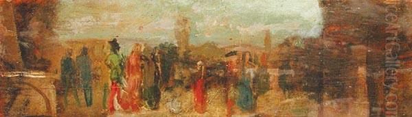 Interno Di Citta Con
Figure - view 1