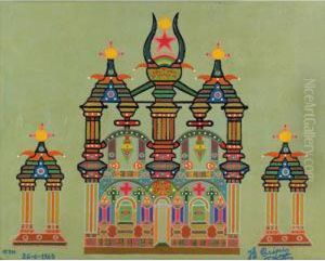 Eglise Orthodoxe by Fleury Joseph Crepin