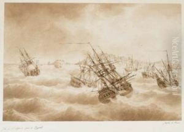 Bateaux Au Large De La Cote Bulgare - view 1
