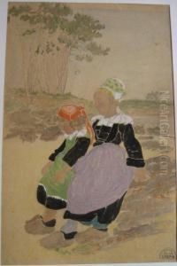 Petite Fille Et Sa Grand-mere Petite Fille Et Sa Grand-mere
