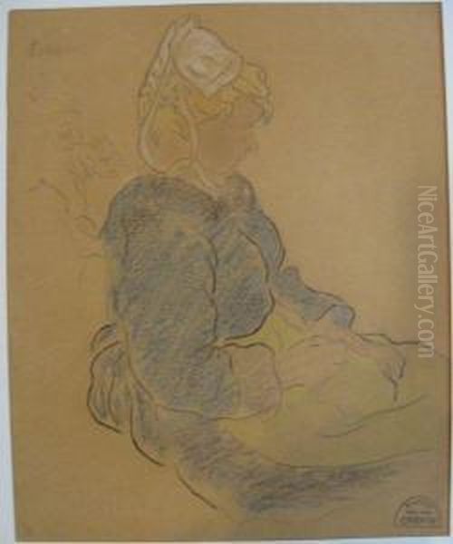 Jeune Fille Assise - view 1