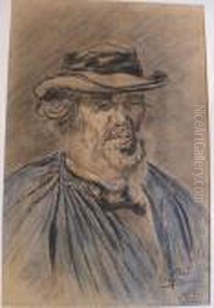 Homme A La Blouse Bleue - view 1