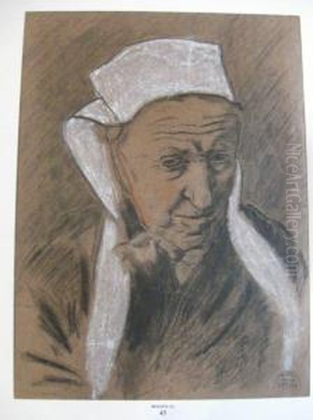 Femme A La Coiffe - view 1