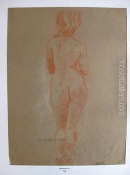 Nu Feminin De Dos - view 1