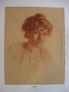 Autoportrait De Suzanne Crepin by Suzanne Crepin