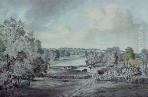 The Valley of the Stour, with Langham church in the distance by John Constable