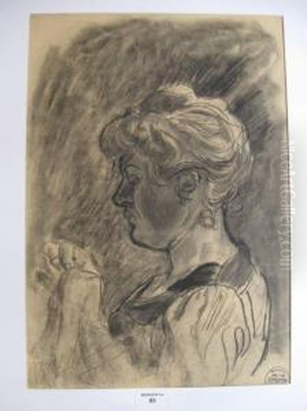 Femme Cousant - view 1