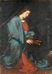 The Virgin Annunciate by Daniele Crespi