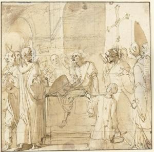 The Resurrection Of Raymond Diocres by Daniele Crespi