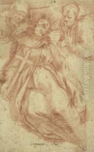 Der Tod Der Hl. Franziskus. by Daniele Crespi