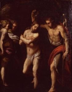 Il Battesimo Di Cristo by Daniele Crespi