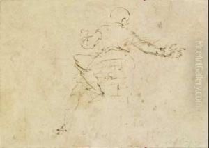 Studio Di Figura Seduta