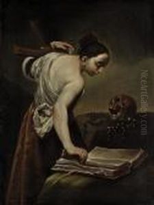 The Penitent Magdelen by Giuseppe Maria Crespi