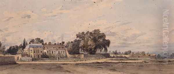 Houses at Putney Heath, 1818 - view 1