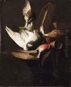 Cacciagione Di Penna by Giuseppe Maria Crespi