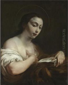 The Penitent Magdalene by Giuseppe Maria Crespi